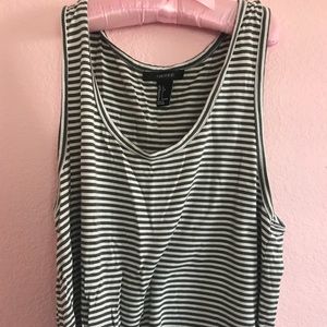 Striped crop top